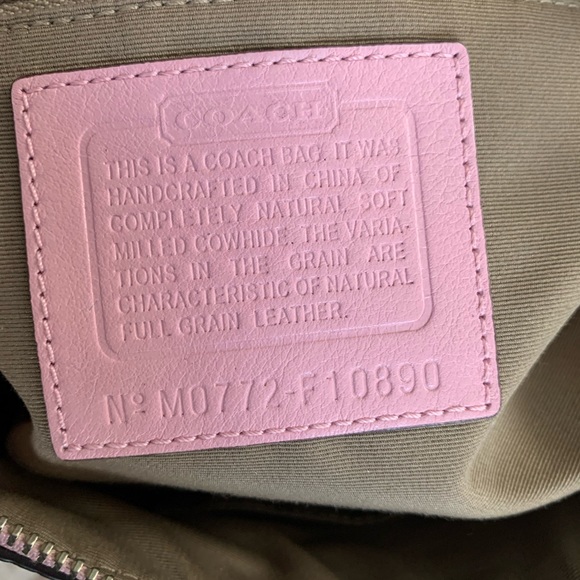 SOLD !!!Vintage Coach Y2K mini shoulder bag - Picture 6 of 10